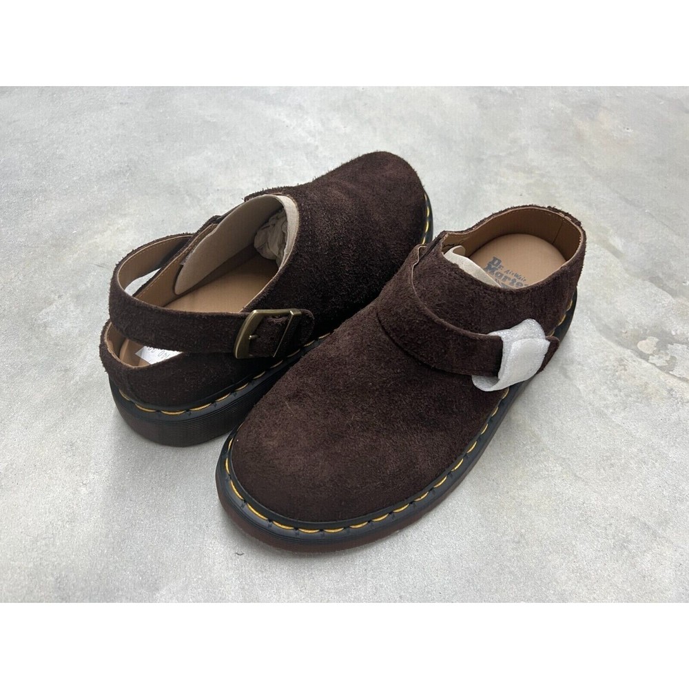 New with Box Men's Dr. Martens ISHAM Dark Brown Desert Oasis Suede 9